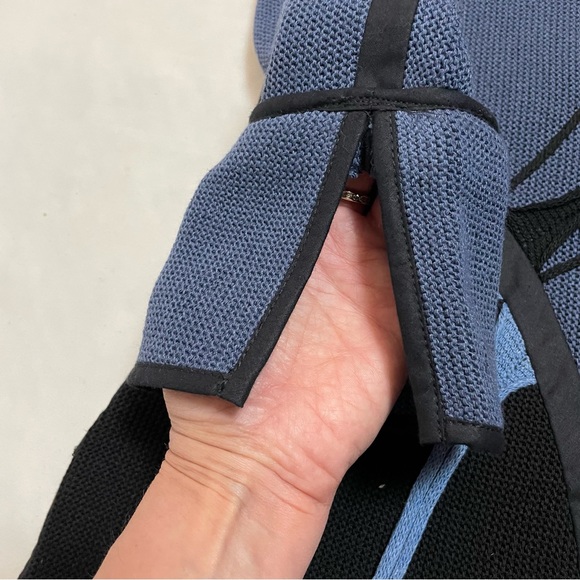 New Jaskar Sweater Blue Black Cotton Blend European Sweater Size L - Picture 11 of 14